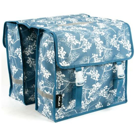 Xlc TAS DUBBEL BERRY DARK BLUE DONKER BLAUW