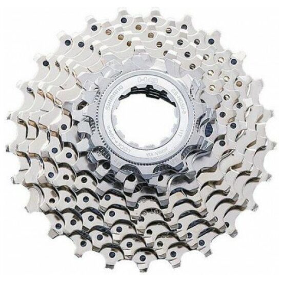 Shimano Cassette 9V 13/25 Shim CN-HG50-9 Zilver
