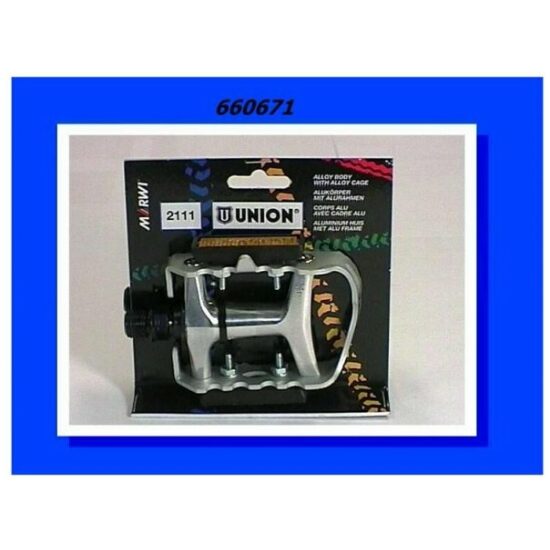 Union PEDAAL SP2111 ALM ATB/HYB KRT STEL ZILVER