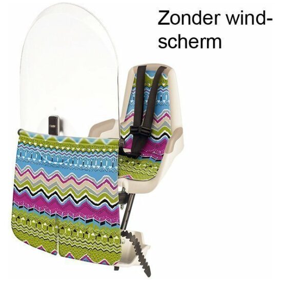 Bobike DUO V MINI CLASSIC TRIBAL COLOUR GROEN/ROSE/BLAUW/CREME