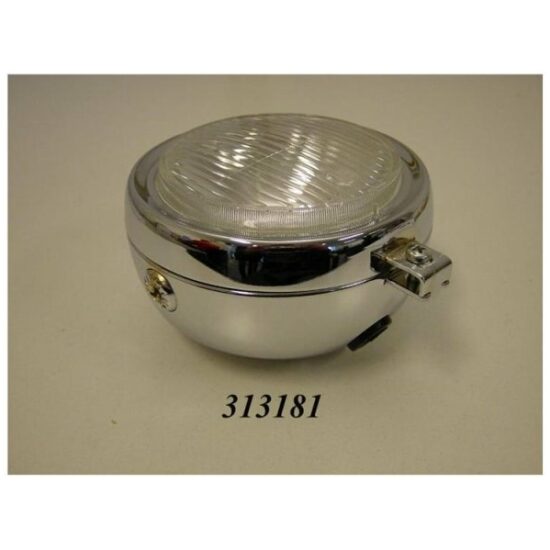 Merkloos Rond Model Koplamp CHROOM
