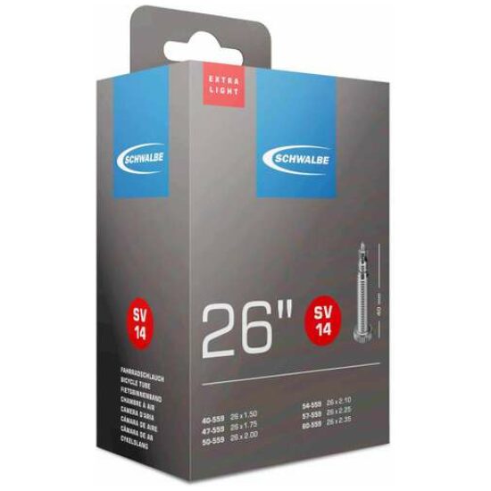 Schwalbe BIB 26X150-235 SC SV (40) XLIGHT SV14 Zwart