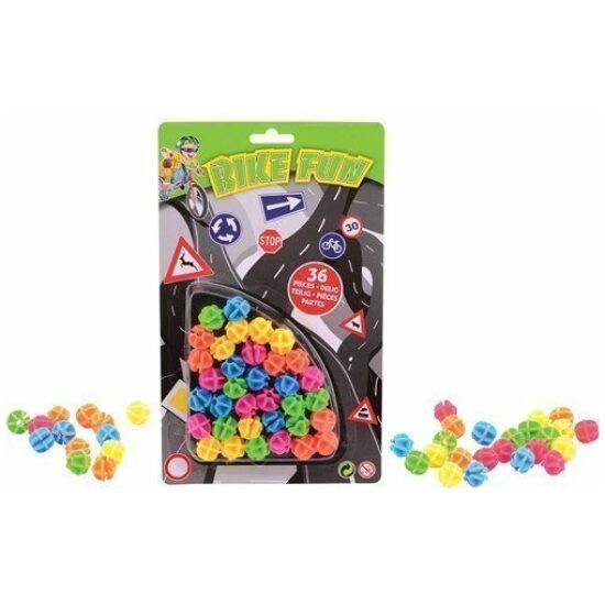 John Toy Speelgoed Spokey spaakkralen p/36 JT 20602 Multicolor