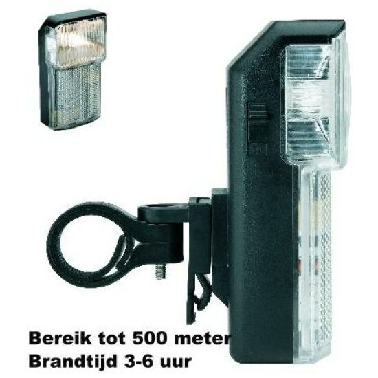 Torch KOPLAMP 4026 BATT STUUR ZWART