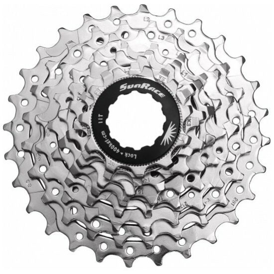 Sunrace CASSETTE CSM63 7V 11-28 ZI Zilver