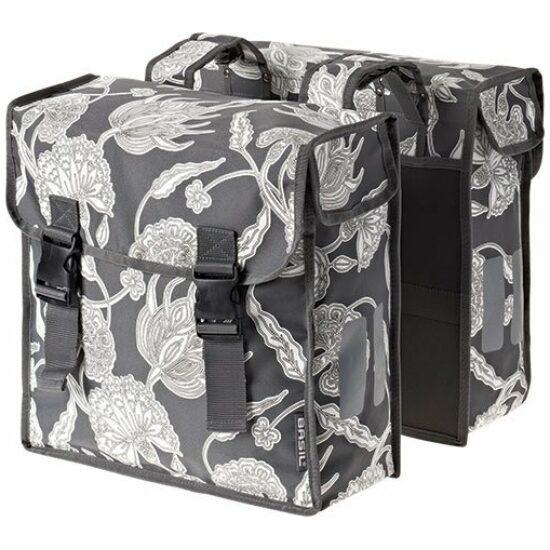 Basil TAS BAS BLOSSOM BOTANICA DUBBEL GRIJS 35L