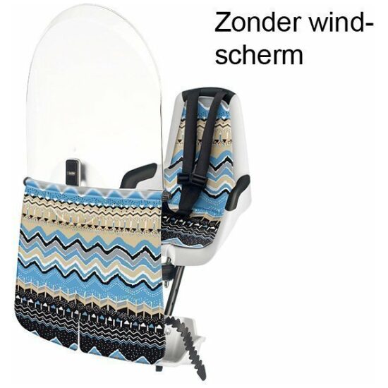 Bobike DUO V MINI CLASSIC MAN TRIBE ZWART/BLAUW/CREME/GRIJS
