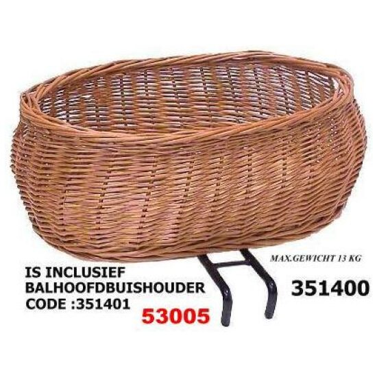 Basil MAND BAS RIET V DIER PLUTO KPL NATUREL