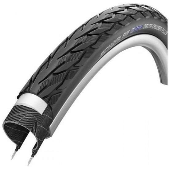 Schwalbe Buitenband 28x1.40 37-622 Schw Delta Cruiser Plus HS431 PGuard Zwart