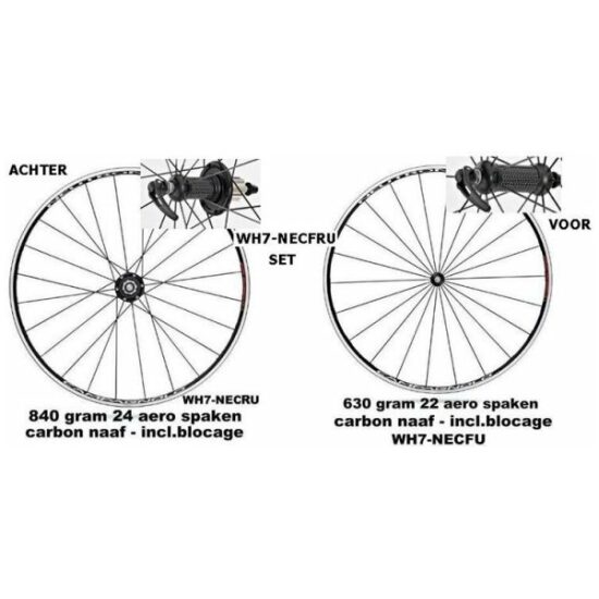 Campagnolo WIELSET 28 CA NEUTRON ULTRA ZW 9-12 Zwart