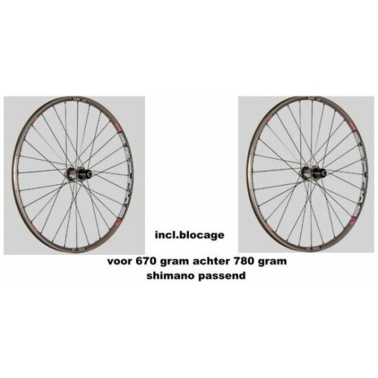 Dt Swiss WIELSET 26 DT XR1450 SH 8/9 NICKEL