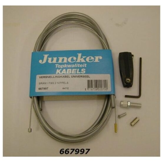 Xlc KABEL VERS KPL SRAM 3/5V UNIV ZI Zilver