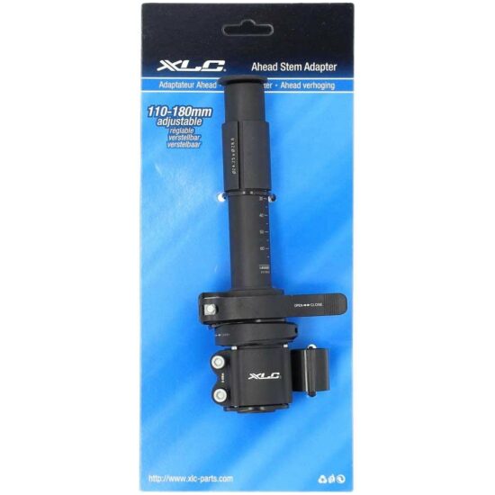 Xlc STUURPEN AHEAD VERLENGPEN 11/8" VERST Zwart