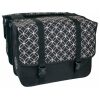 Fast Rider Tas dubb FR 201201 Ladott zwart inh.36ltr 31x39x15cm