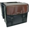 Fast Rider Tas dubbel FR Multi bruin/zwart tarpaulin 35ltr 31,5x37x15 20096307 - Afbeelding 2