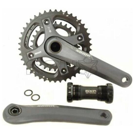 Sram CRANKSTEL S1400 GXP 10V 175 28/42 GREY GRIJS / STORM GREY