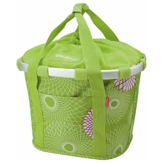 Klickfix MANDTAS BIKEBASKET CRYSTAL LIME GR Crystals Lime Green