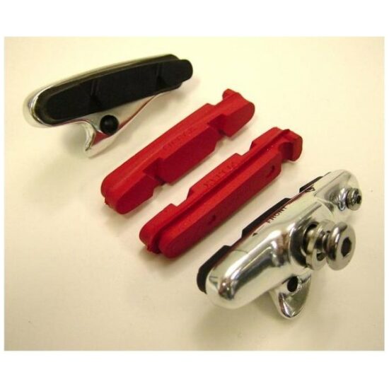 Fibrax REMSCHOEN ASH450 RACE INB SH SET A 2 2x ZWART / 2x ROOD
