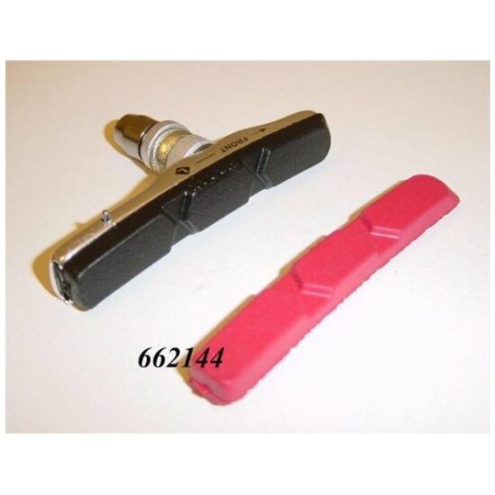 Fibrax REMSCHOEN ASH750 V BRAKE INB SET A 2 2x ZWART / 2x ROOD