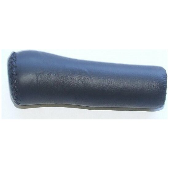 Gazelle Handvat Rechts Gaz Aero leer 132mm zwart 540278700
