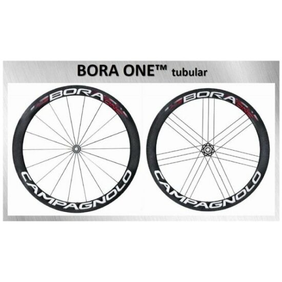 Campagnolo WIELSET 28 CA BORA ONE 50 TUBE 9/10/11V ZWART