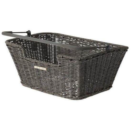 Basil MAND BAS PVC AFN V/A CAPRI RATTAN LOOK FLEX GRY Grijs