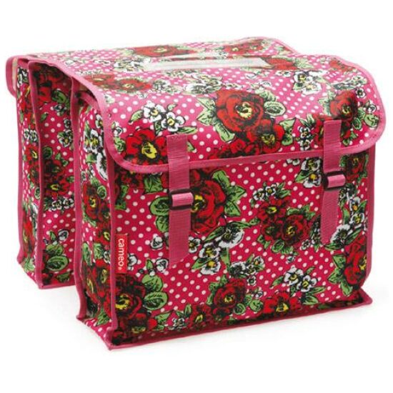 New Looxs TAS CAMEO DUBBEL ROOS ROSE PINK ROOS / ROSE ROOS