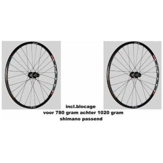 Dt Swiss WIELSET 26 DT X1800 CENTER SH 8/9 ZWART