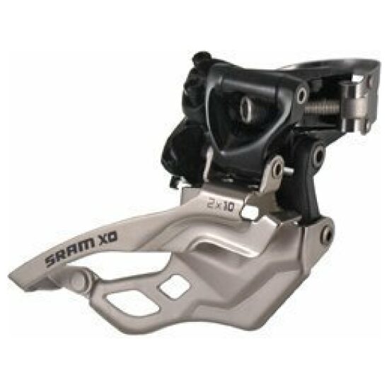Sram DERAILLEUR V X0 10V 2X10 HOOG DUAL 38.2 ZWART / ZILVER