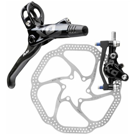 Sram REM X0 TRAIL V CB LI DISC 180 ZW ANODIZED BLACK / ZWART