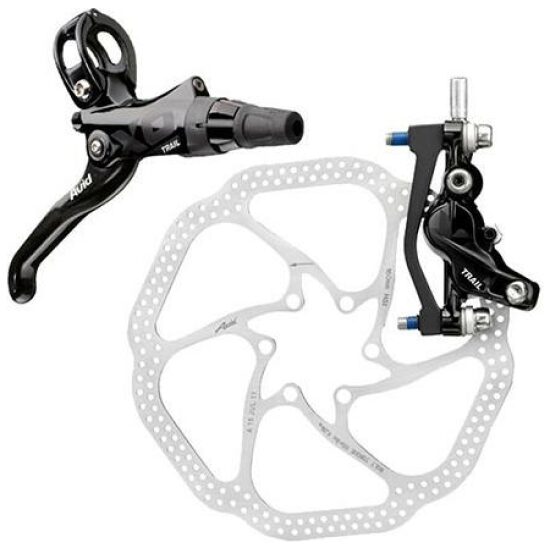 Sram REM X0 TRAIL A CB RE DISC 180 ZW ANODIZED BLACK / ZWART