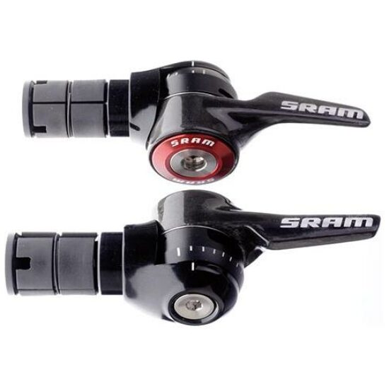 Sram red shifter set tijdrit r2c geschikt voor red Zwart