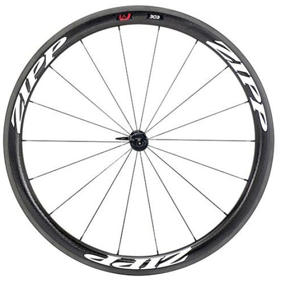 Zipp WIEL V 28 303 FIRECREST CB WI ZWART / TRANSFERS WIT
