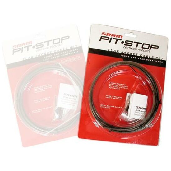 Sram KABELSET PITSTOP VERS FLACK JACKET ZWART