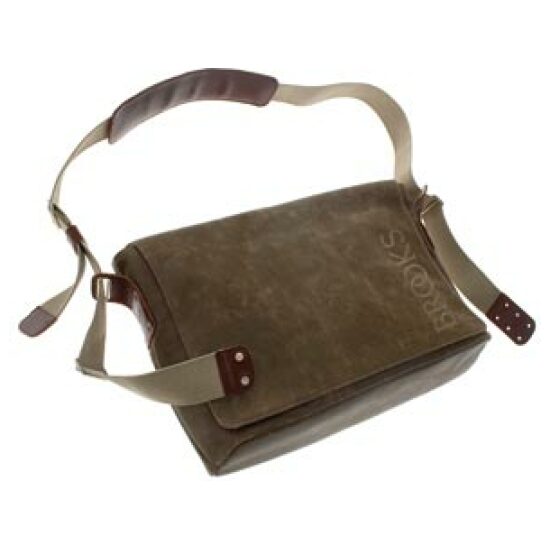 Brooks tas Barbican canv grn Mosgroen