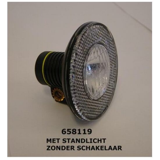 Busch & MÜller KOPLAMP B&M LUMOTEC BASIC HAL DYN STL BALH ZWART