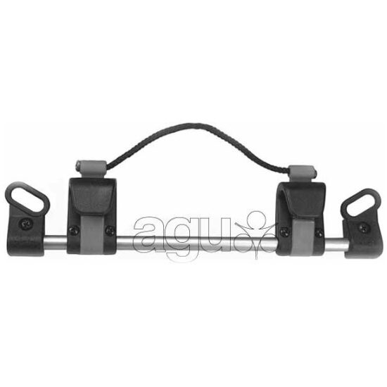 Klickfix rails module 245mm, voor 8-18mm drager