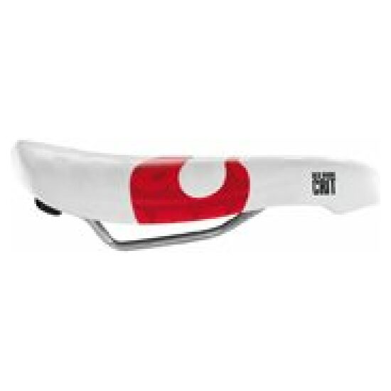 Selle San Marco ZADEL SM 2012 CONCOR LIGHT RED HOOK WI WIT/RODE HAAK