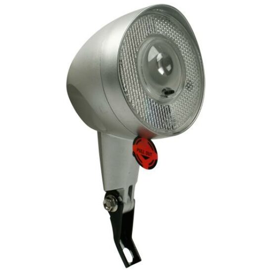 Batavus BAT KOPLAMP MOVE BL123 LED BATT KB ZILVER