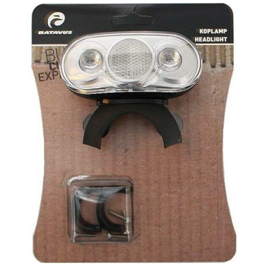 Batavus BAT KOPLAMP BUB BASTA SCOPE LED BATT STUUR KRT ZWART