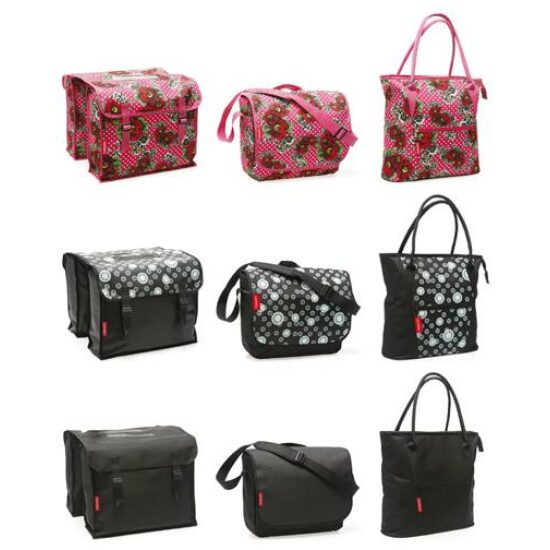 New Looxs TAS CAMEO PAKKET TOTAAL DS A 12 BLACK 2x / PINK ROOS 1x /