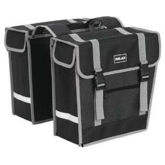 Xlc TAS DUBBEL TIAZZO MIDI SCHUIN ZWART