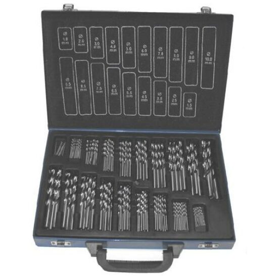Mannesmann GRS MANN BOOR SET 1-10 HSS METALEN KOFFER