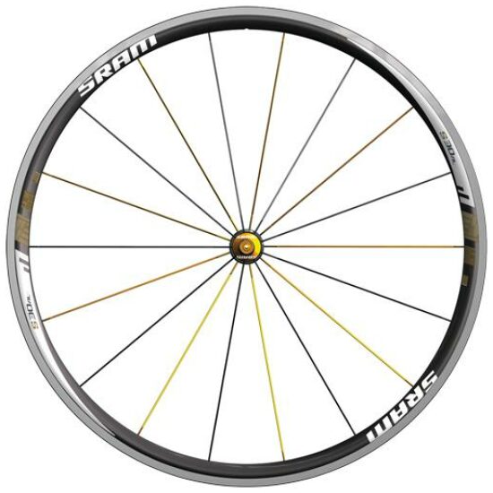 Sram WIEL V 28 S30AL GOLD GOLD ANODIZED - GOUD