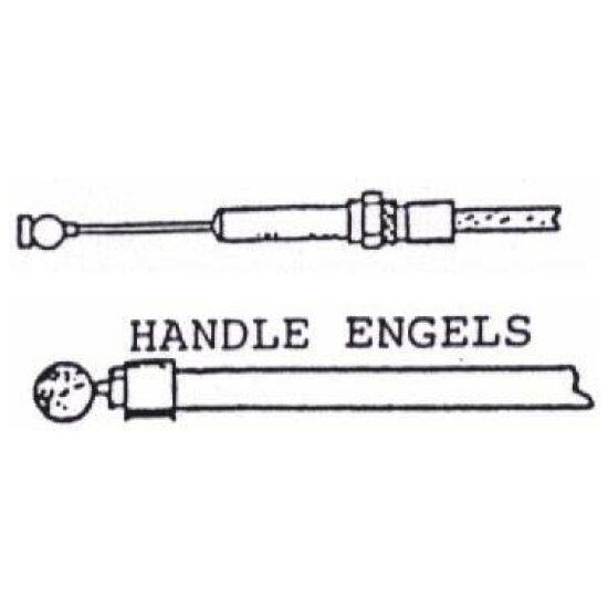Elvedes KABEL TROMMEL V 6203 ENGELS STELBOUT ZWART