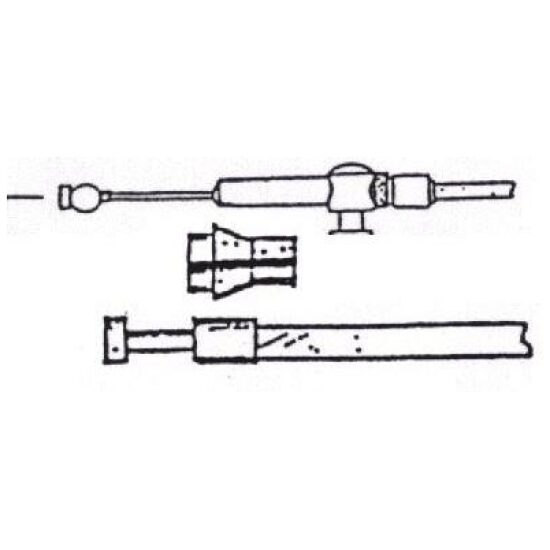 Xlc KABEL TROMMEL V 6250/28 DOMINO PEER STELBOUT ZWART