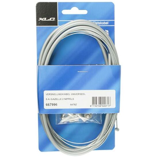 Xlc KABEL VERS KPL SA 2 NIPPEL ZI TEF 6478Z Zilver