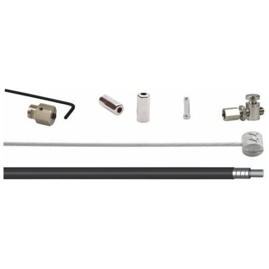 Xlc KABEL REM V KPL SH NEXUS RVS ZW 6282 Zwart