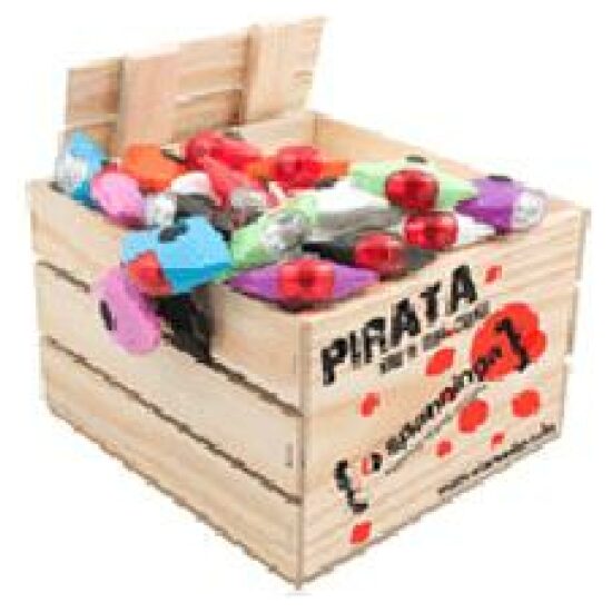 Spanninga LAMPSET SPAN PIRATA LED ASS DS A 20 ORANJE PAARS ROSE BLAUW R