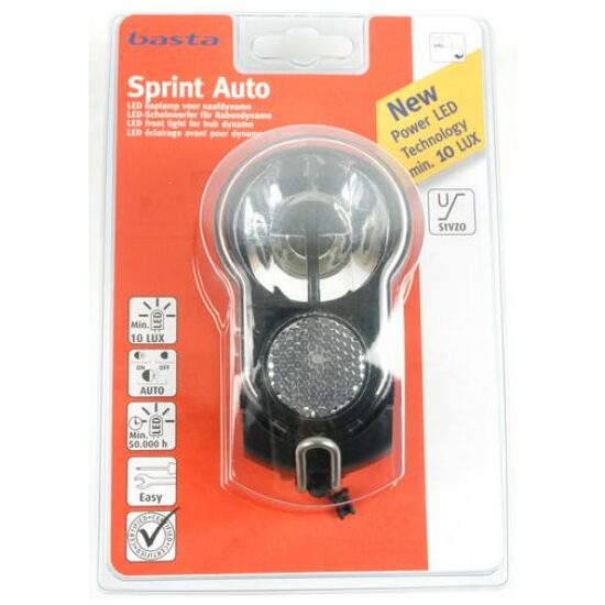 Basta KOPLAMP SPRINT LED BATT STL AUT KB KRT